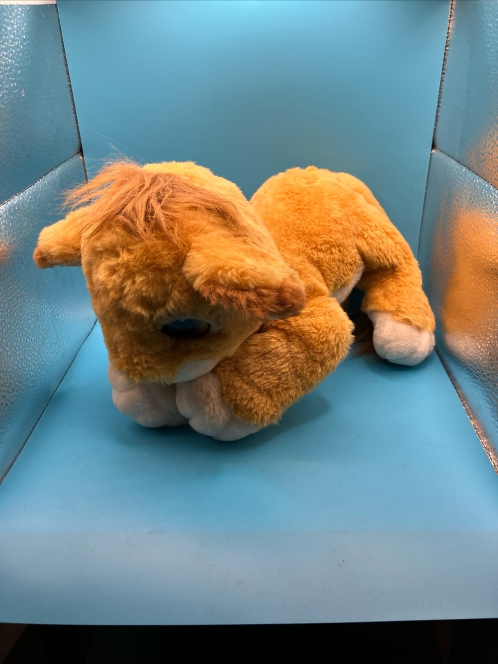 Authentic Mattel Disney 1993 The Lion King Floppy Simba Plush Toy